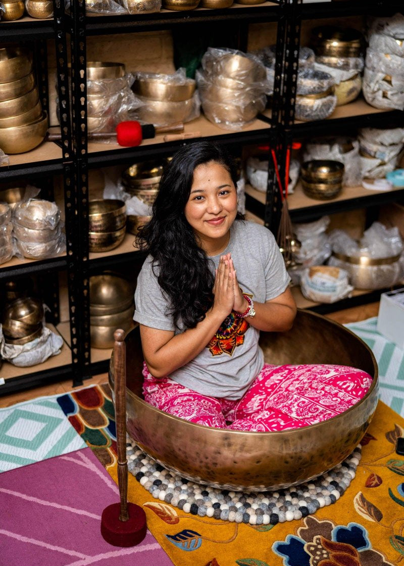 Sitting Singing Bowl