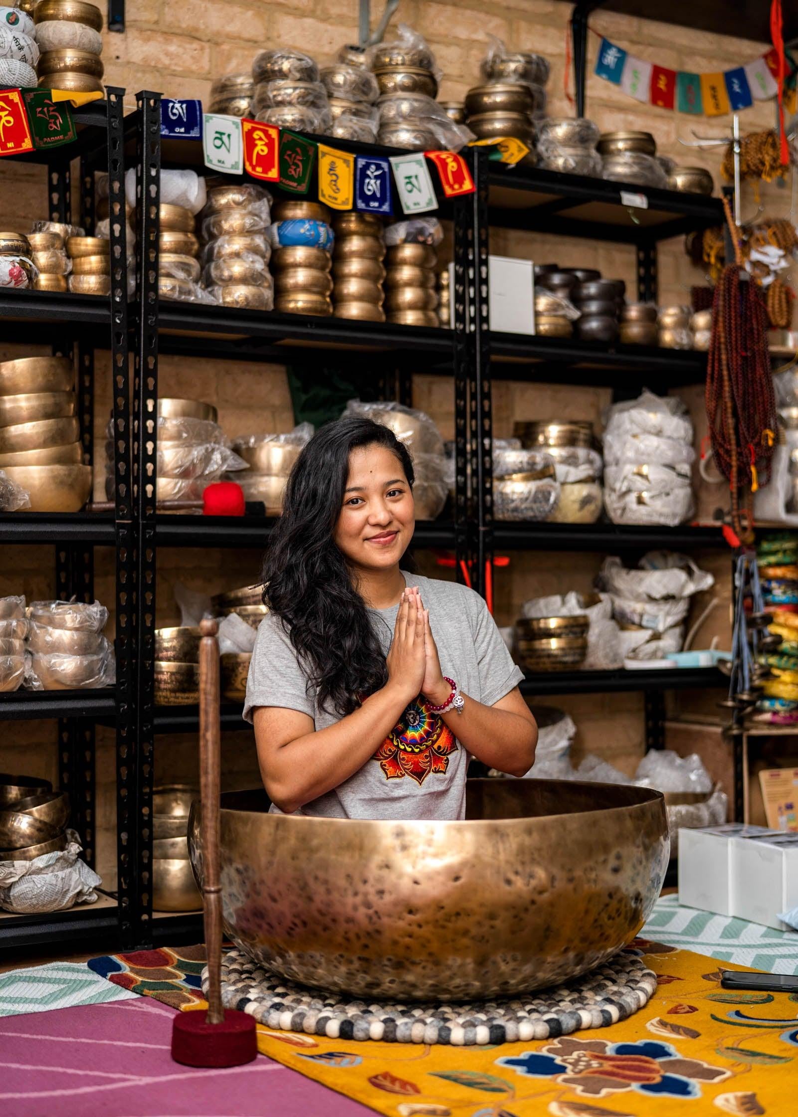 29-inch Singing Bowl from Himalayas - HimalayasShop