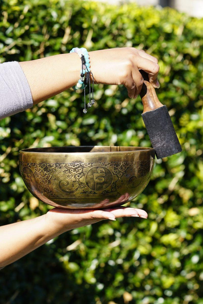 Tibetan Antique Singing Bowl for Chakra healing and balancing