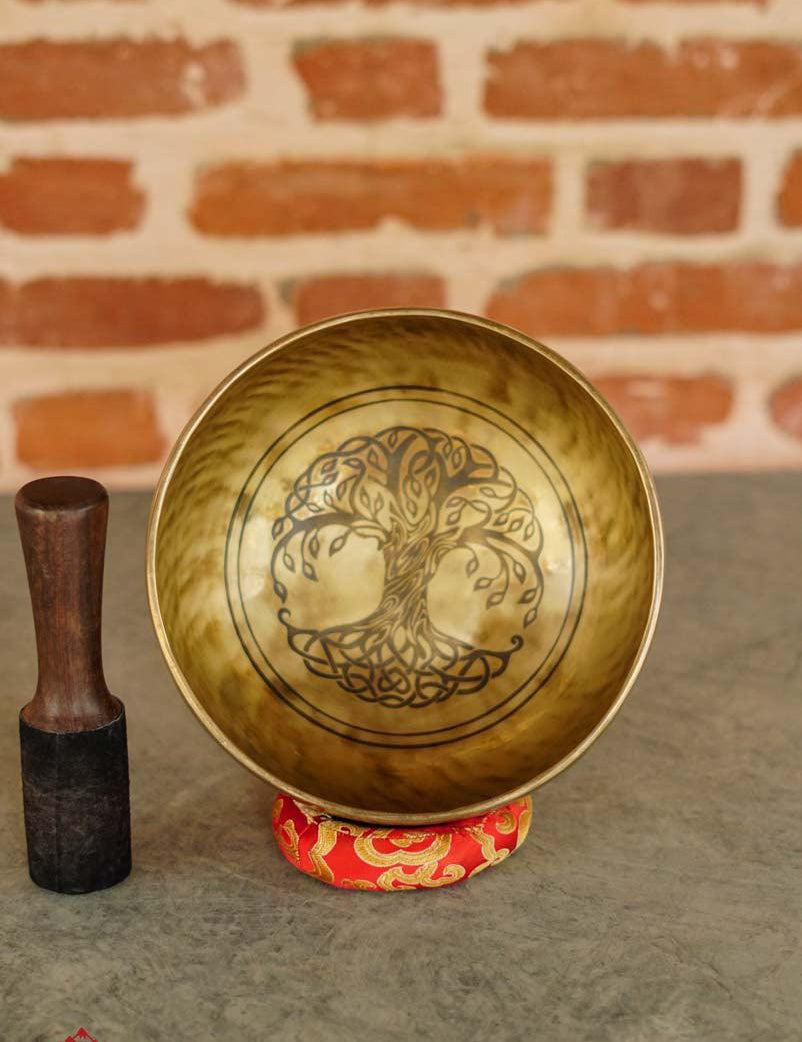 Tree of life singing bowl 