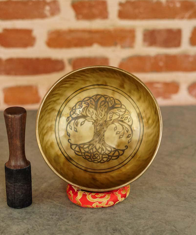 Tree of life singing bowl 