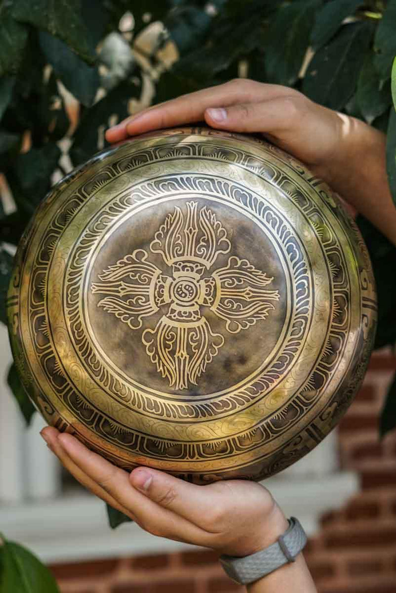 Singing Bowl for healing and meditation. It is also popularly known as Tibetan bowl and meditation bowl . Use it for sound healing, reiki and chakra balance also for meditation.