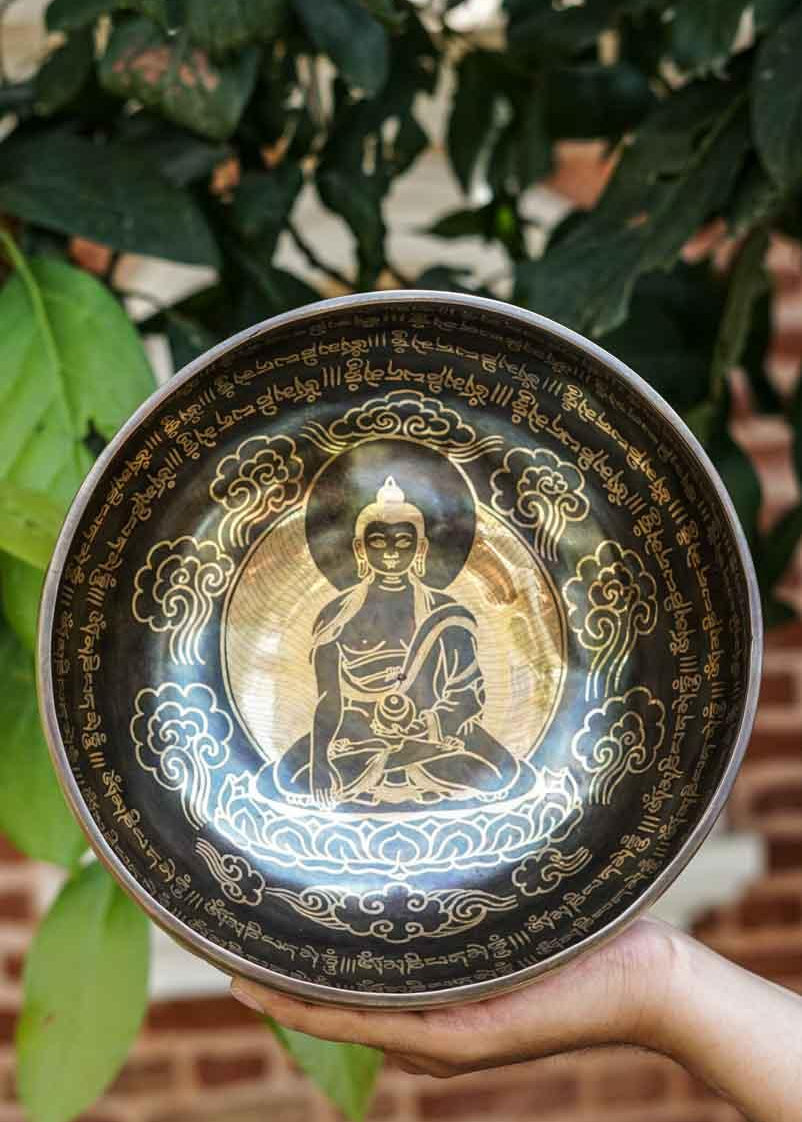 buddha meditation bowl in large size. Buy online at best price