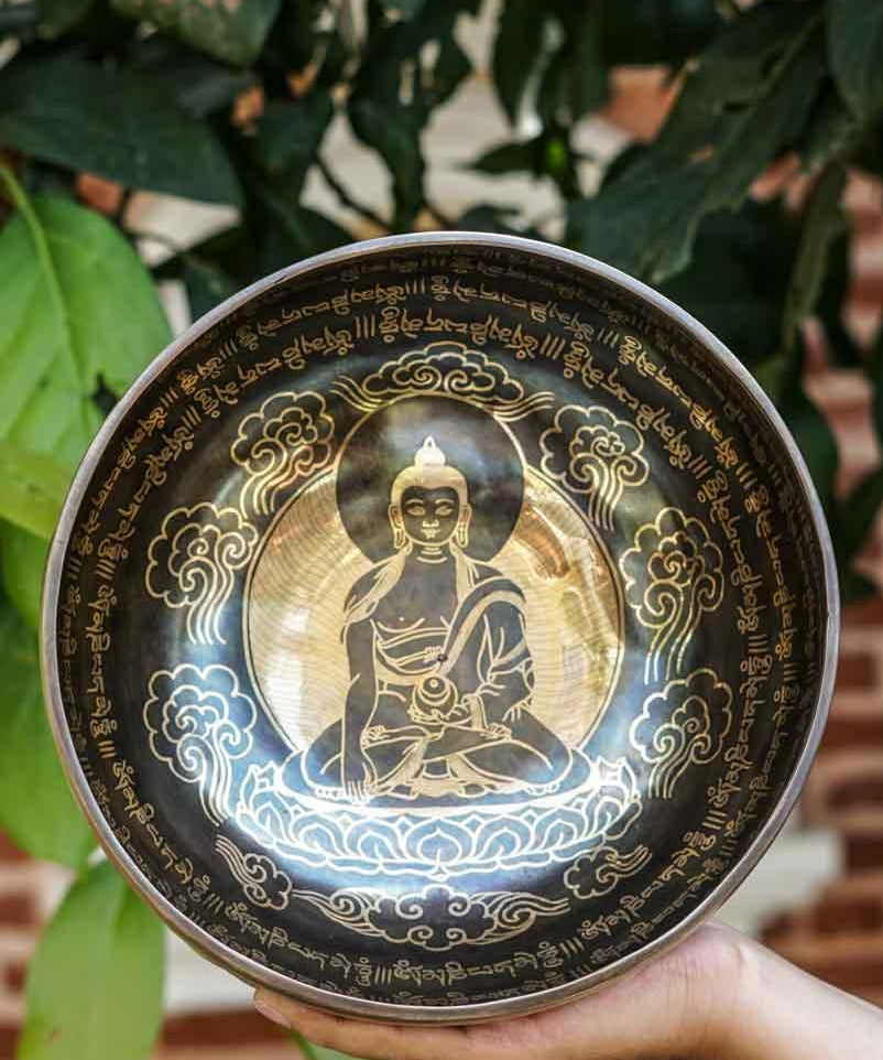 buddha meditation bowl in large size. Buy online at best price