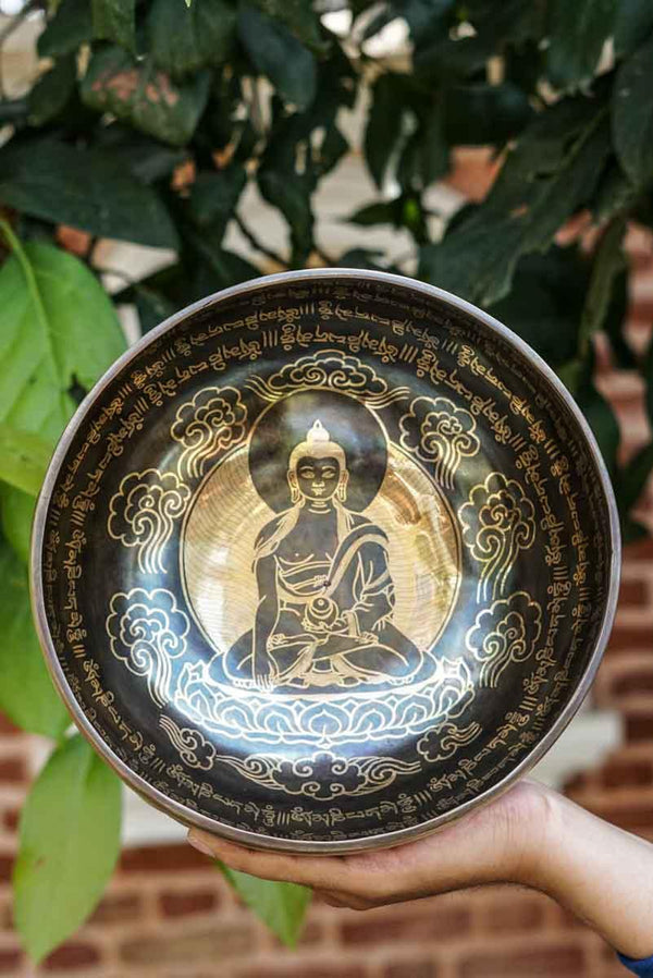 buddha meditation bowl in large size. Buy online at best price