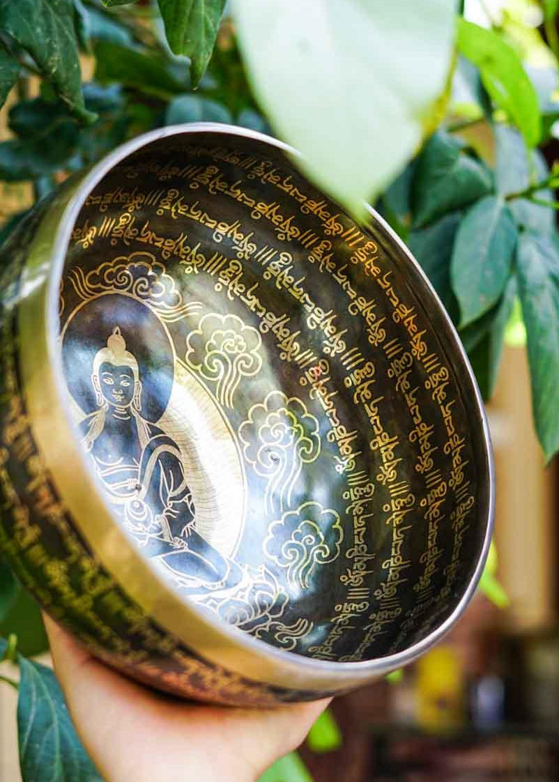 buddha meditation bowl in large size. Buy online at best price