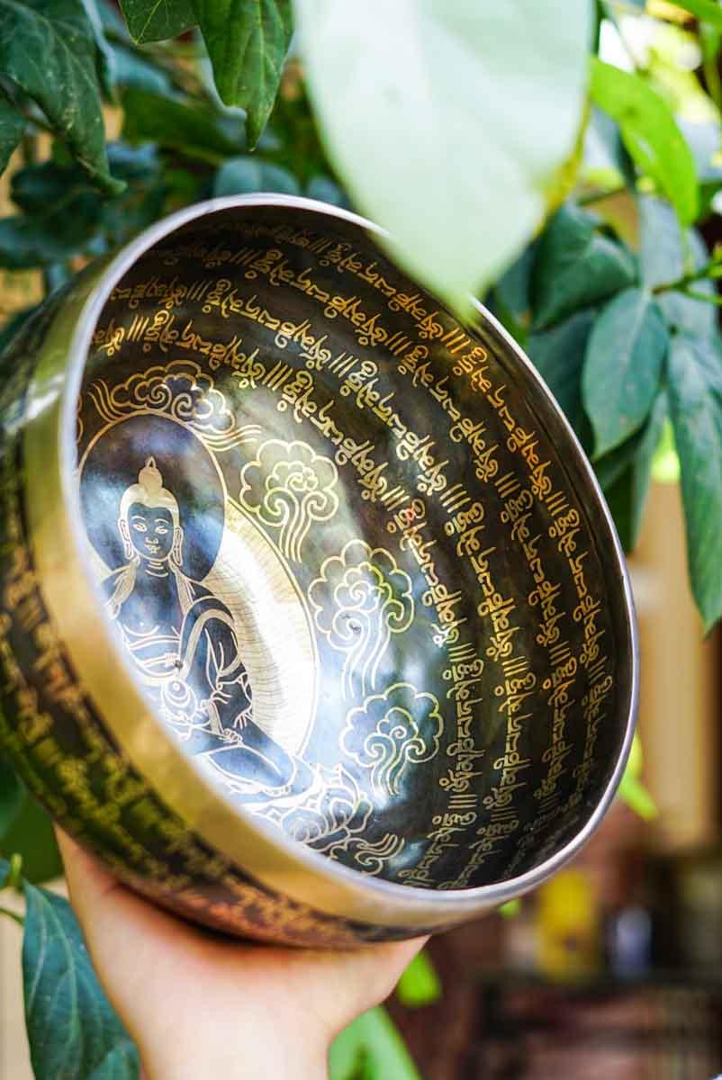 buddha meditation bowl in large size. Buy online at best price