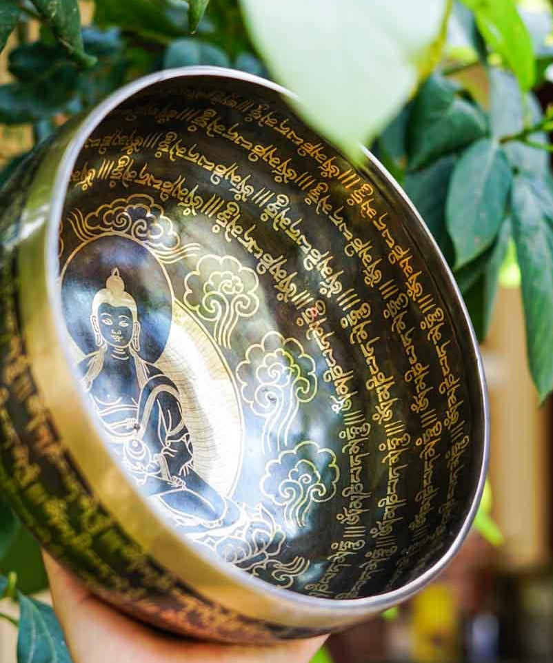 buddha meditation bowl in large size. Buy online at best price