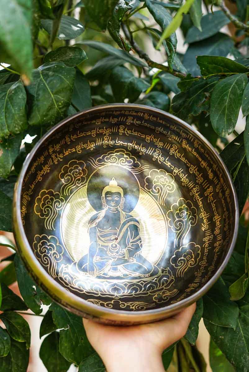 buddha meditation bowl in large size. Buy online at best price
