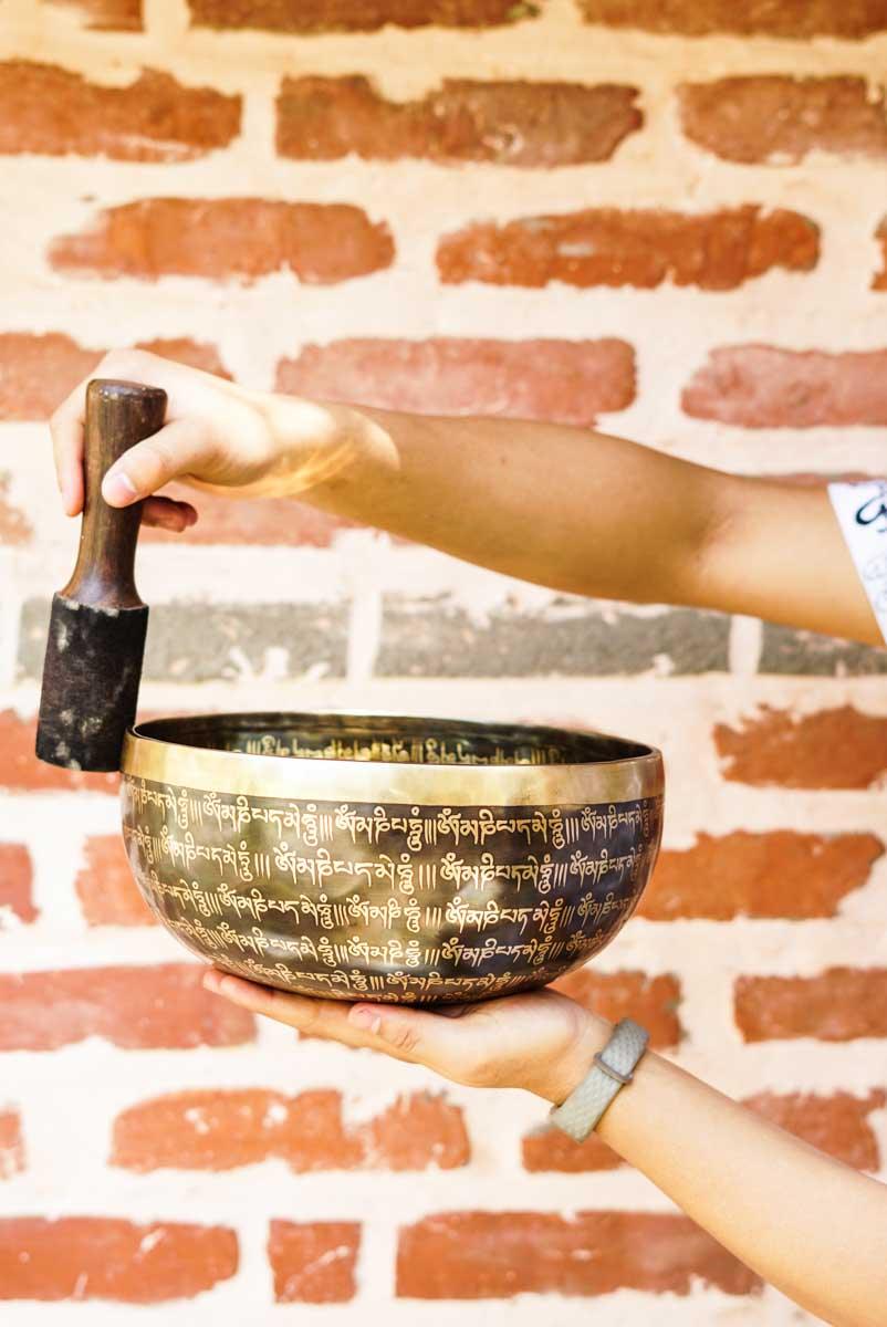 buddha meditation bowl in large size. Buy online at best price