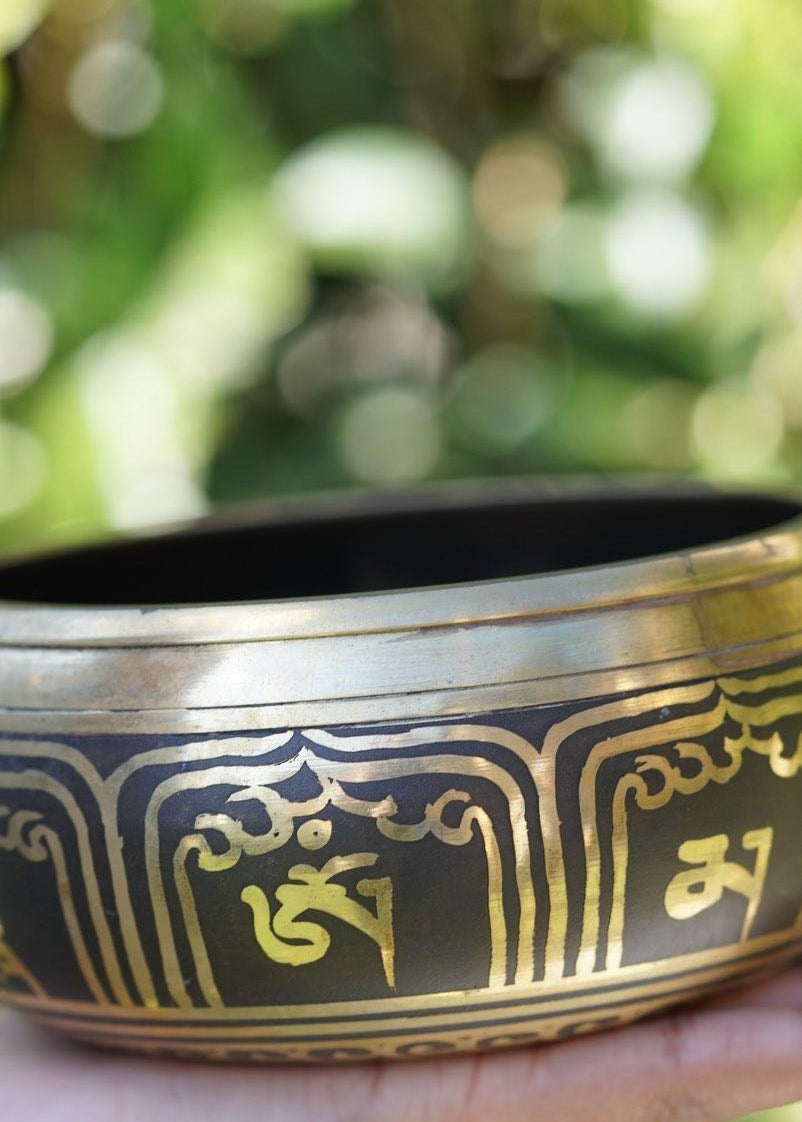 Small Singing Bowl for sound healing and meditation