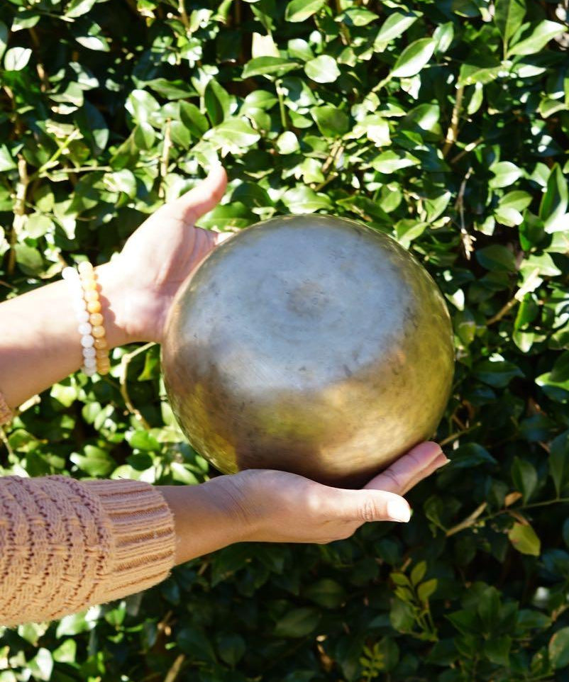 Antique Singing Bowl for sound healing and meditation