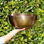 Full Moon Singing Bowl for sound healing and meditation