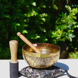 Buy Singing bowl  online with free Silk Ring Cushion and mallet at best prices.