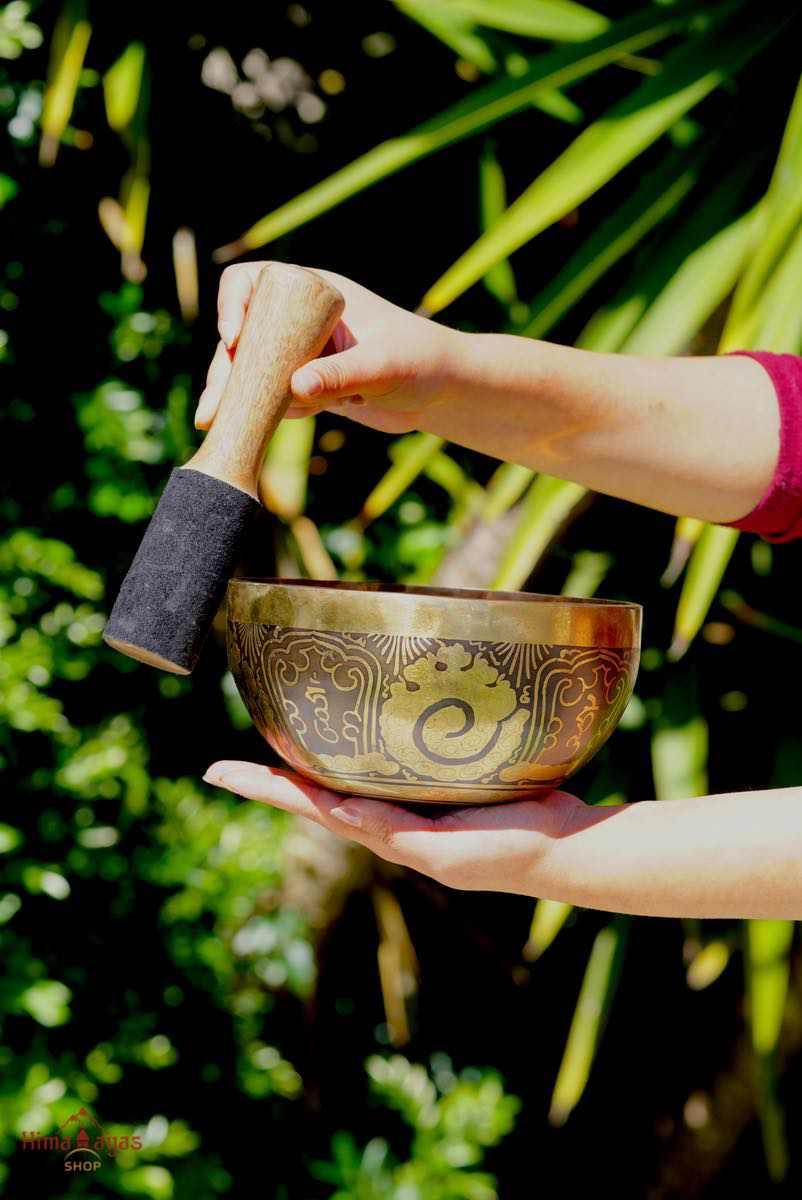 Buy Singing bowl online with free Silk Ring Cushion and mallet at best prices.