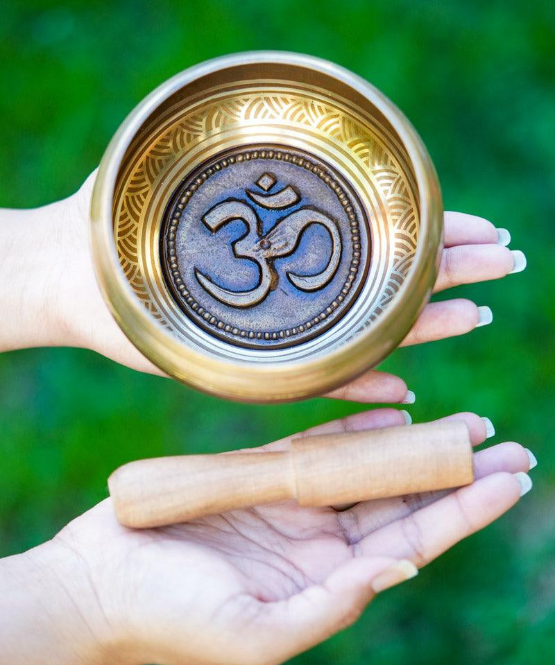 OM Singing Bowl Sound for Meditation - HimalayasShop