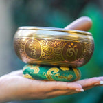 Buddha Eye small size singing bowl for beginner practice