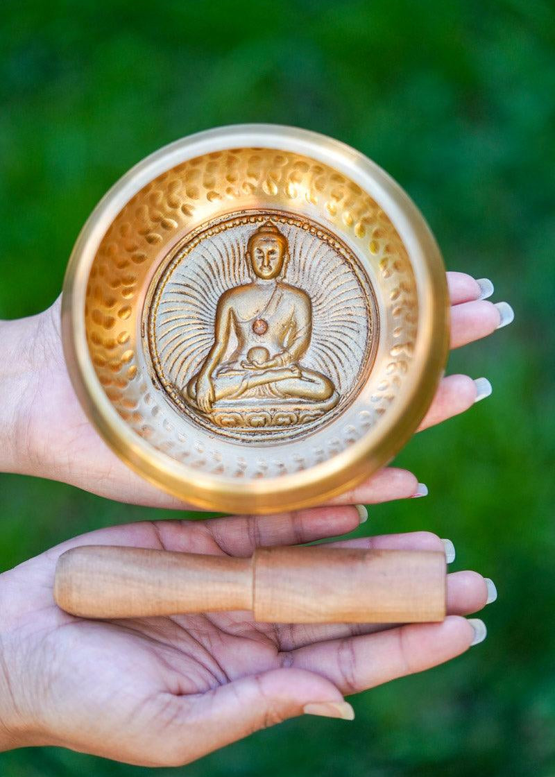 Buddha Singing bowl for healing and meditation