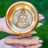 Buddha Singing bowl for healing and meditation