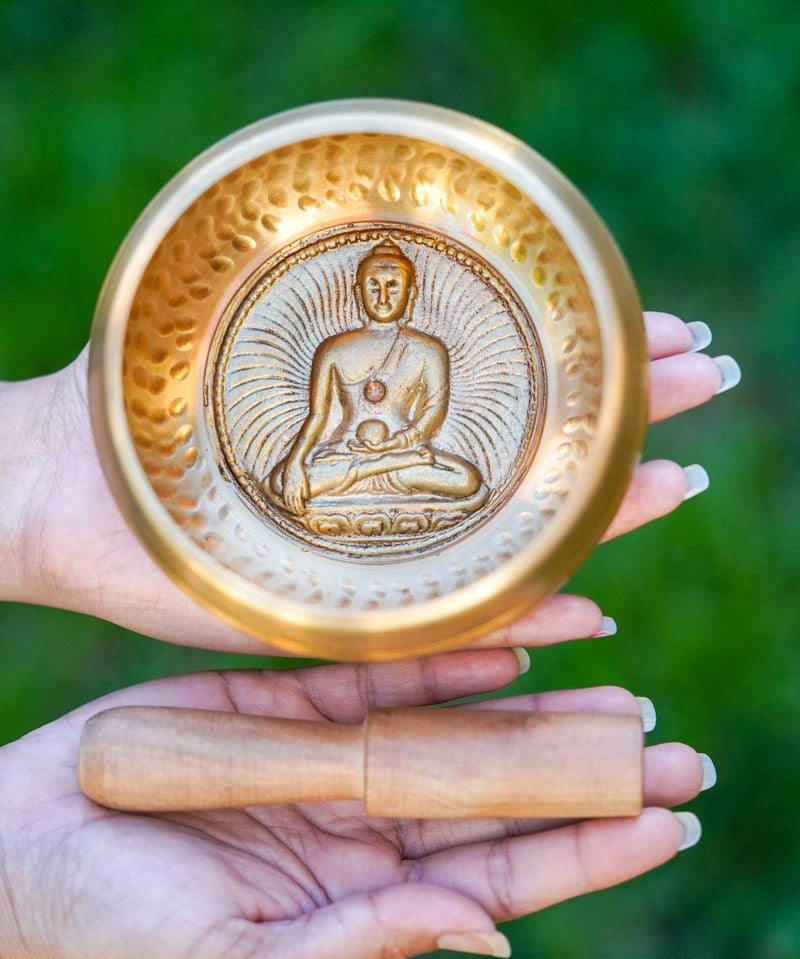 Buddha Singing bowl for healing and meditation