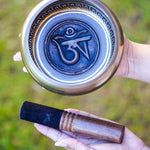 Bronze Om Carved Singing Bowl - HimalayasShop