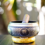 White Tara Carved Singing Bowl - HimalayasShop 