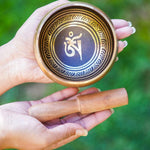 OM Mantra Singing Bowl - Himalayas Shop