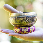 OM Mantra Singing Bowl - Himalayas Shop
