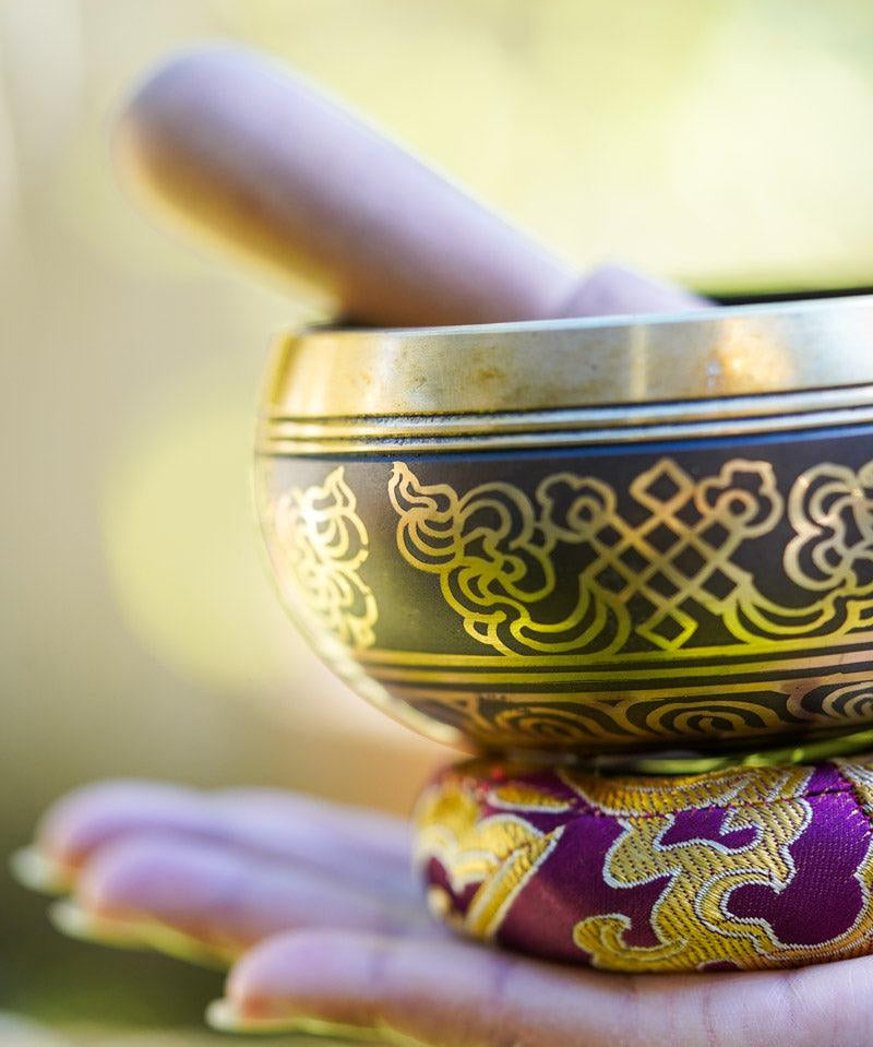 OM Mantra Singing Bowl - Himalayas Shop