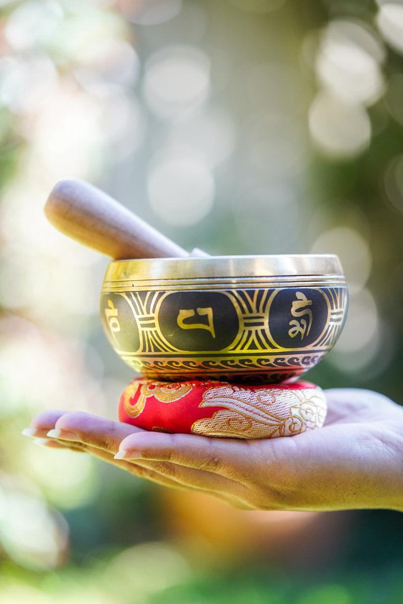 Lotus singing bowl - HimalayasShop 