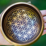 Flower of life Singing Bowl - Tibetan bowl for healing