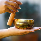 Flower of life Singing Bowl - Tibetan bowl for healing