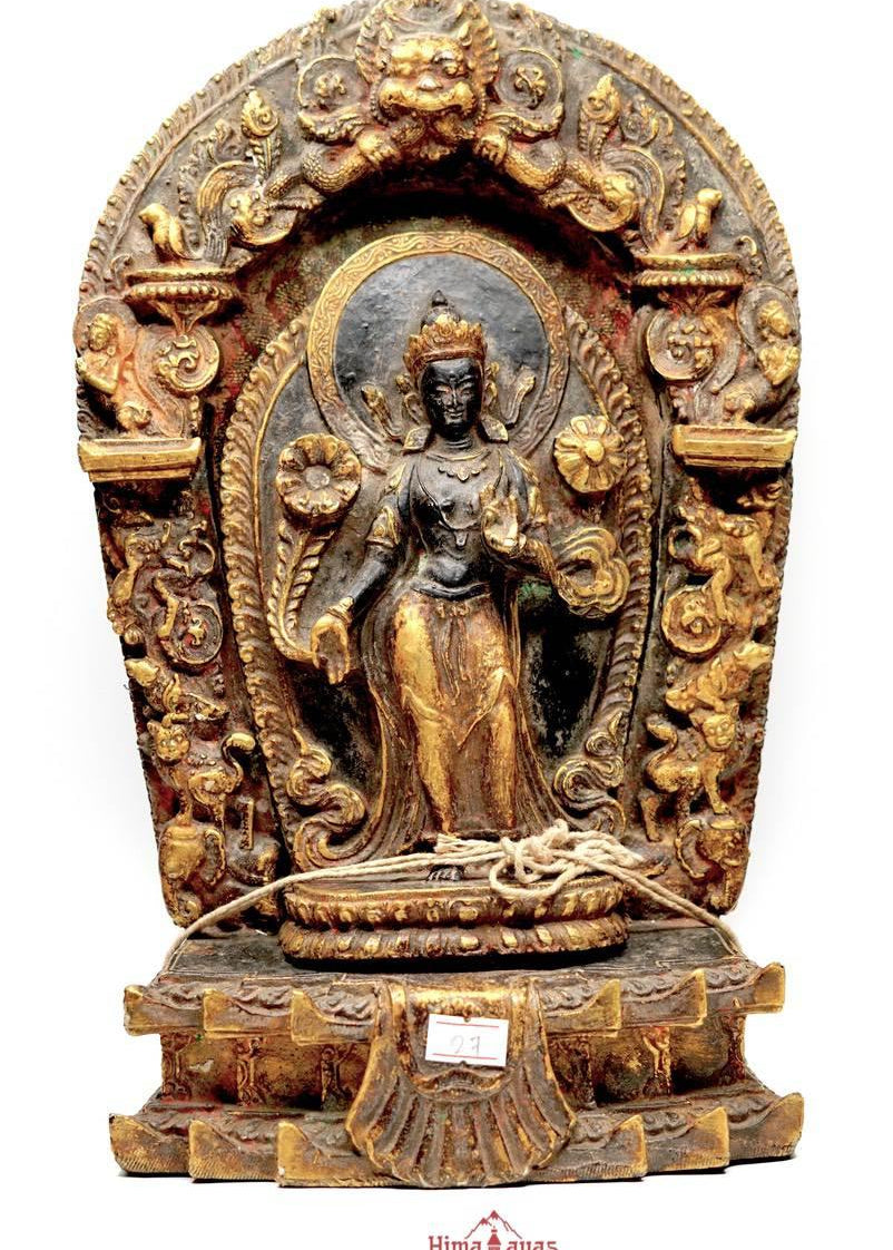 Standing Avalokiteshvara Sculpture antique master pcs collection 