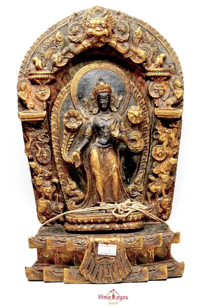 Standing Avalokiteshvara Sculpture antique master pcs collection 