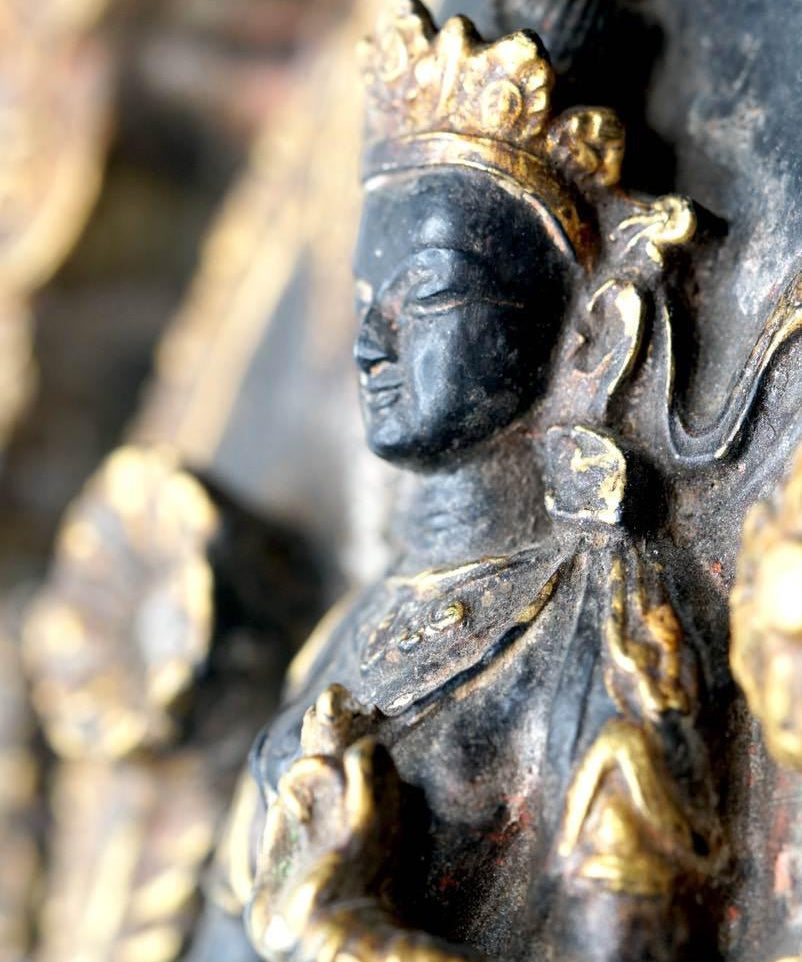 Standing Avalokiteshvara Sculpture, master collection