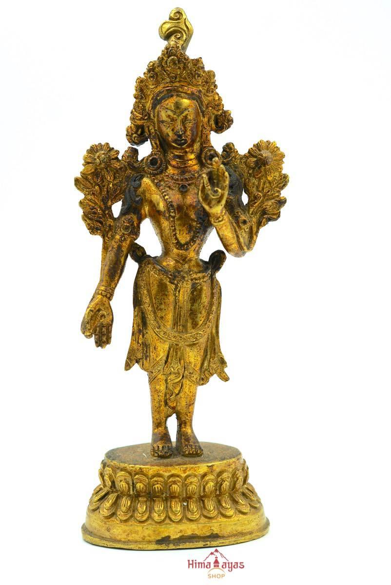 Quan Yin Bronze statue - Himalayas Shop