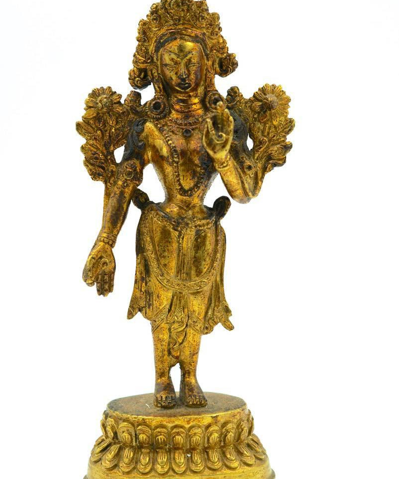 Quan Yin Bronze statue - Himalayas Shop
