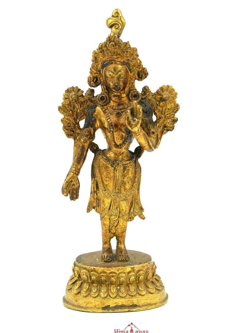 Quan Yin Bronze statue - Himalayas Shop