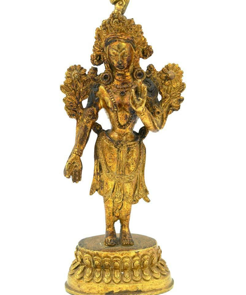 Quan Yin Bronze statue - Himalayas Shop