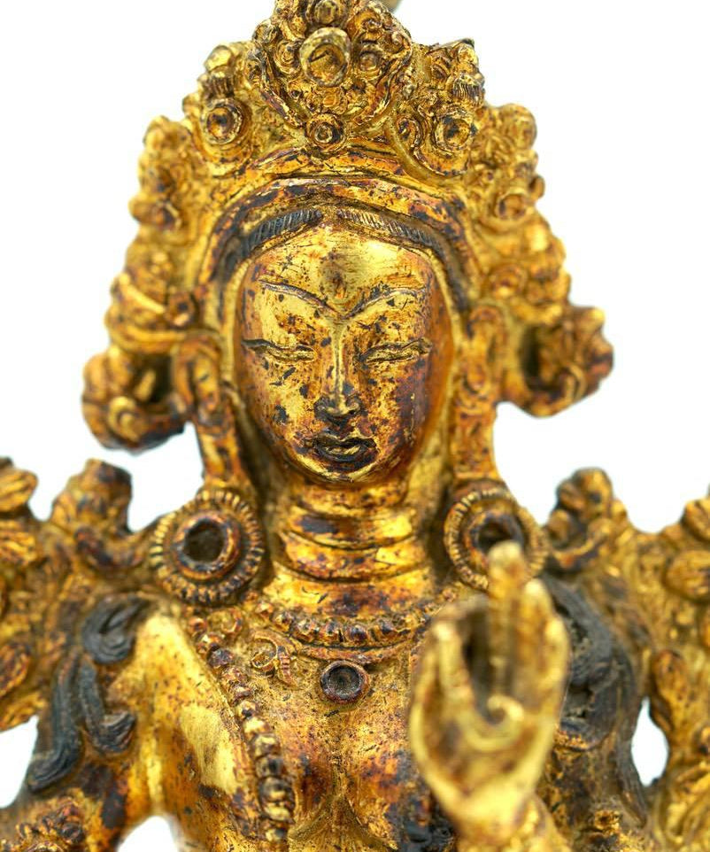 Quan Yin Bronze statue - Himalayas Shop