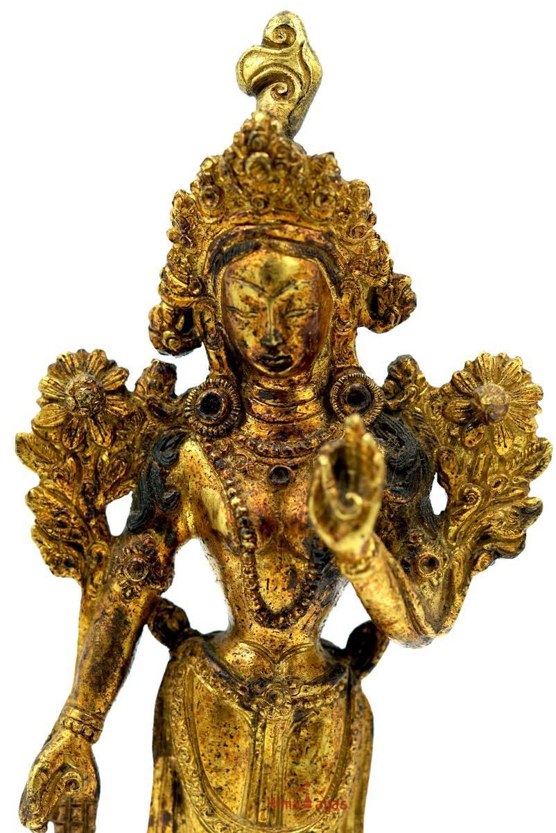 Quan Yin Bronze statue - Himalayas Shop
