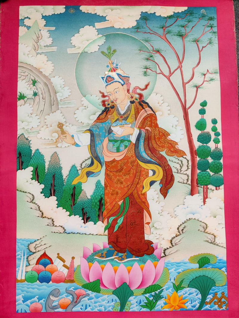 High Quality Guru Padmasambhava Thangka