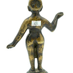 Vintage Bronze Statue of Standing Woman - Himalayas Shop