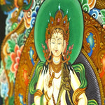 Standing Vajrasattva Newari Thangka