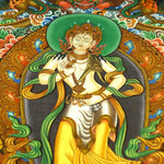 Standing Vajrasattva Newari Thangka