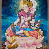 Tara Thangka Painting - Best handpainted thangka painting - HimalayasShop