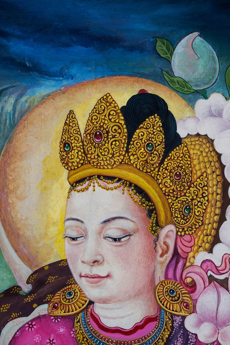 Tara Thangka Painting - Best handpainted thangka painting - HimalayasShop