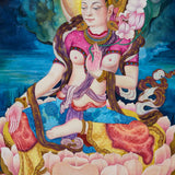 Tara Thangka Painting - Best handpainted thangka painting - HimalayasShop