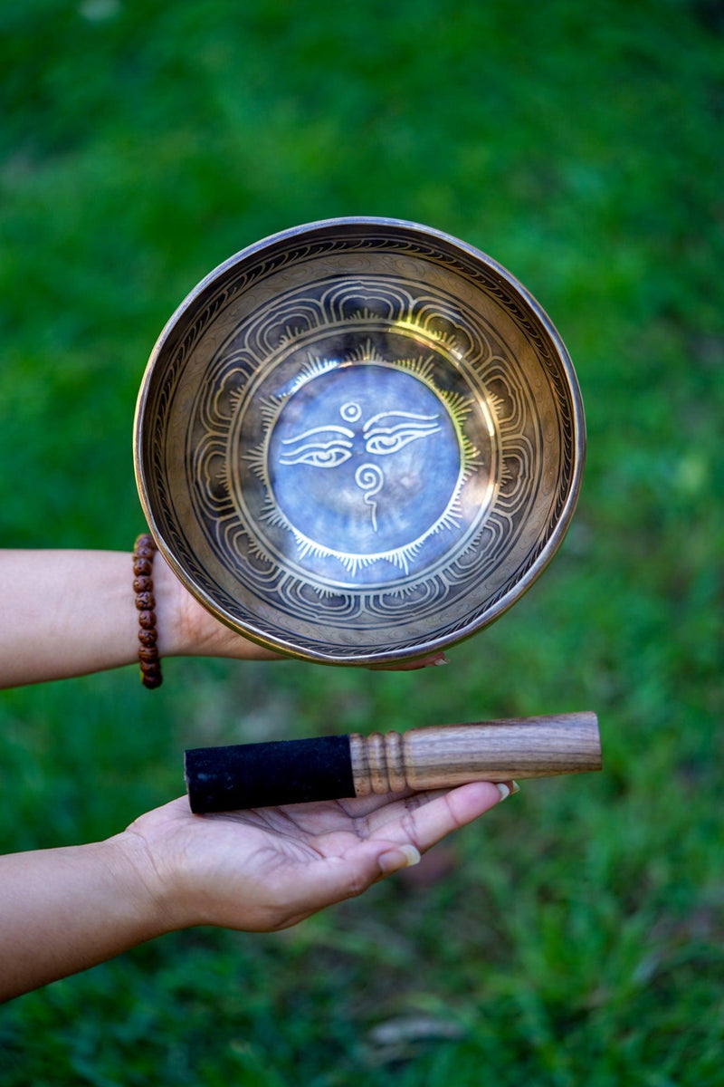 Buddha Eye Singing Bowl - HimalayasShop