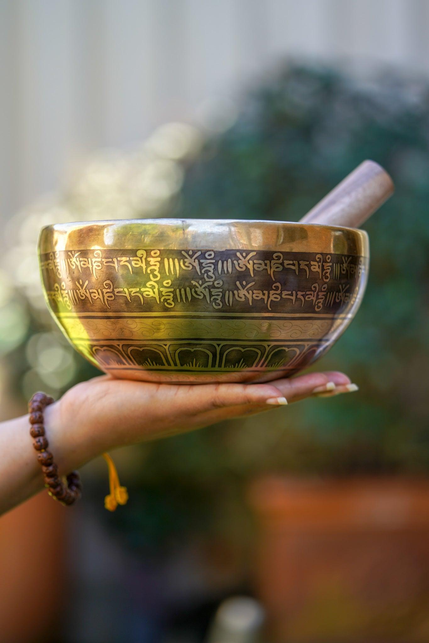 Buddha Eye Singing Bowl - HimalayasShop
